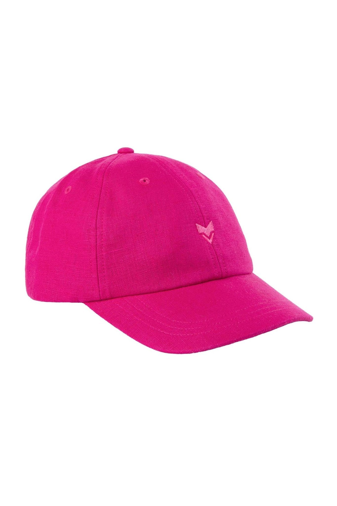 Dad Hat Linen Dragon Fruit Outlet - VAI-KOCaps