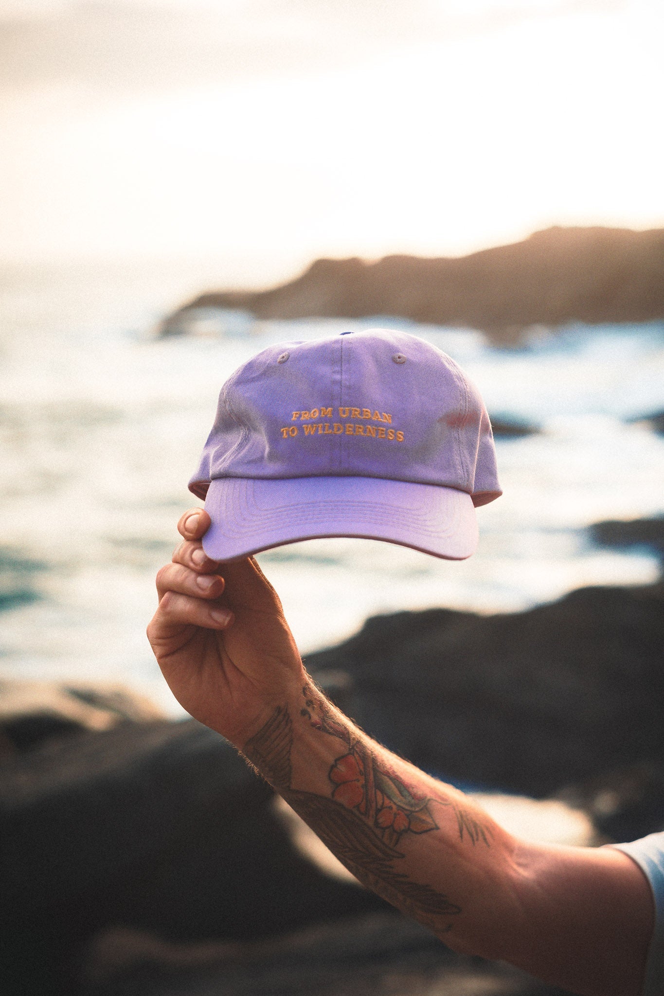 From Urban to Wilderness Cap Hazy Pink - VAI - KOCaps