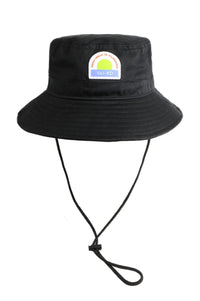 Horisontti Bucket Hat Black - VAI - KOCaps