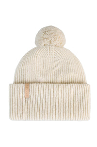 Kajo Beanie POM Birch White - VAI - KOBeanies