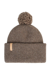 Kajo Beanie POM Brown - VAI - KOBeanies