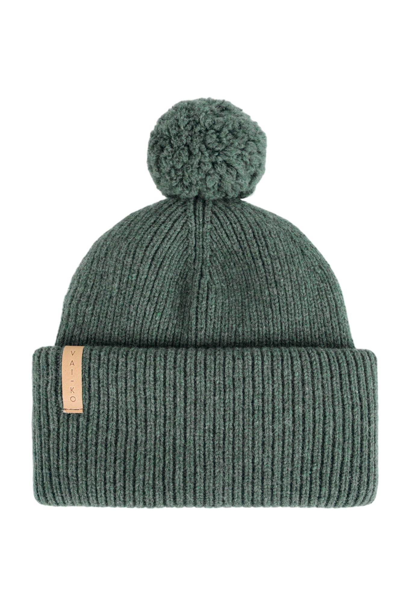 Kajo Beanie POM Pine Green - VAI - KOBeanies