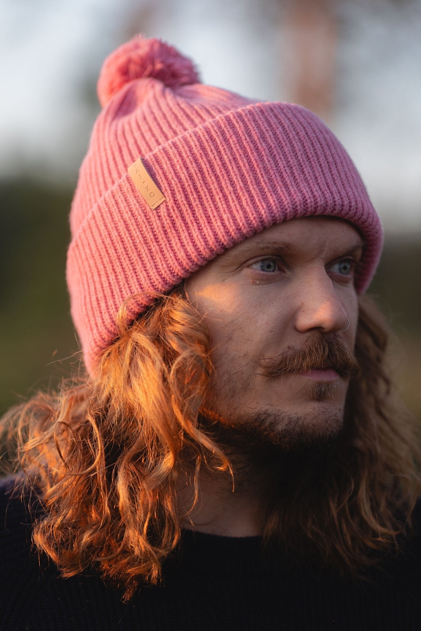 Kajo Beanie POM Rosa - VAI - KOBeanies