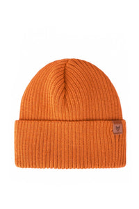 Korpi Rib Beanie Small Orange Chili - VAI - KOBeanies