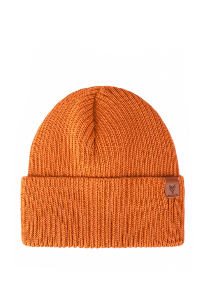 Korpi Rib Beanie Small Orange Chili - VAI - KOBeanies