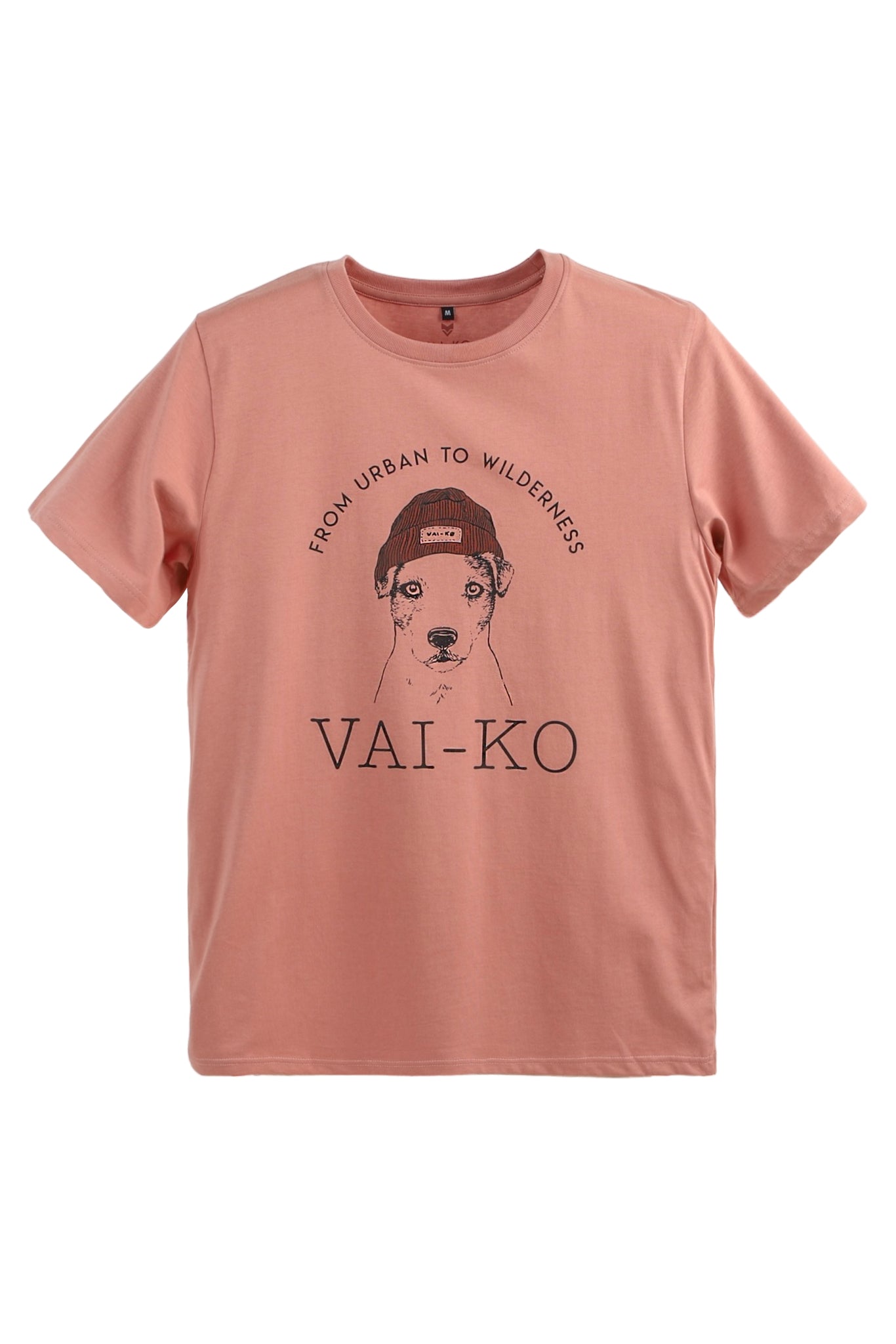 Organic Cotton Boss Dog Men's T - shirt, Italian Clay - VAI - KOShirts & Tops