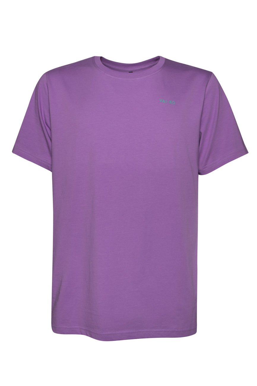 Organic Cotton Kultakero Men's T-shirt Violet - VAI - KOShirts & Tops