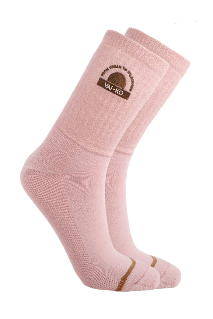 Outlet Merino Wool Horisontti Crew Sock Powder - VAI - KOSocks