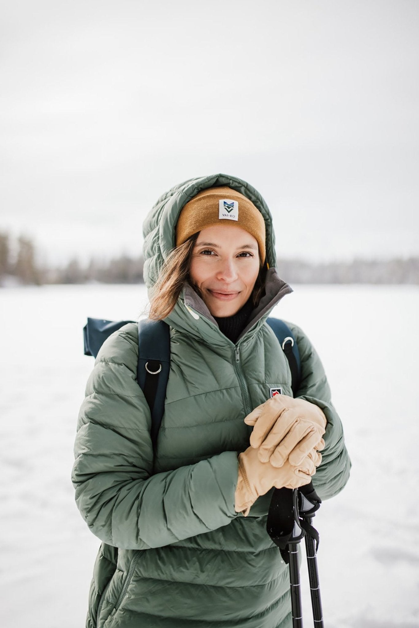 Pallas Beanie Amber Brown - VAI - KOBeanies