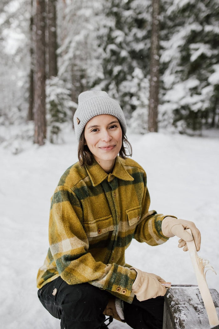 Re - wool Chunky Beanie Dragon Fruit - VAI - KOBeanies