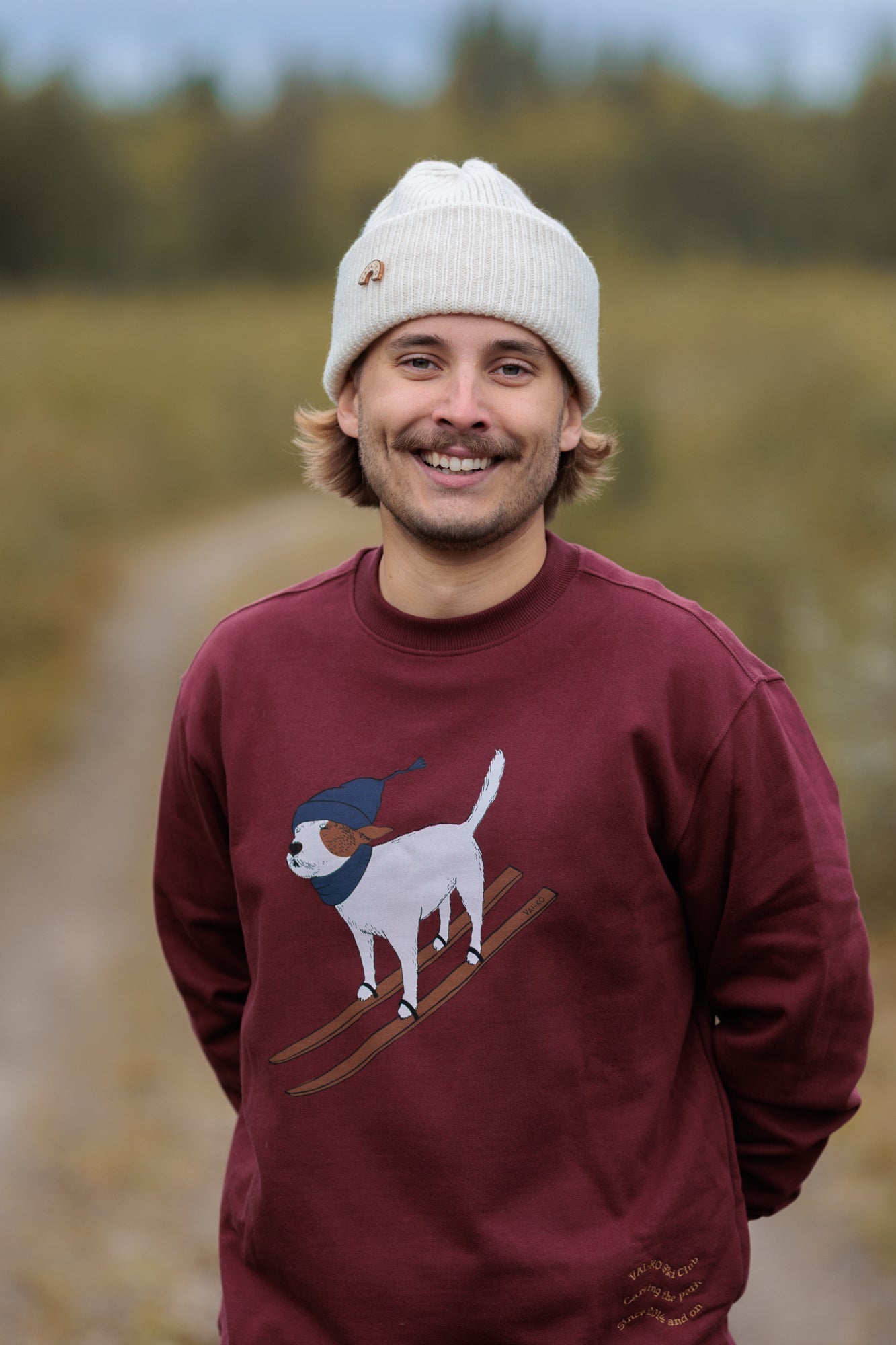 Ski Dog Sweater Men - VAI - KOShirts & Tops