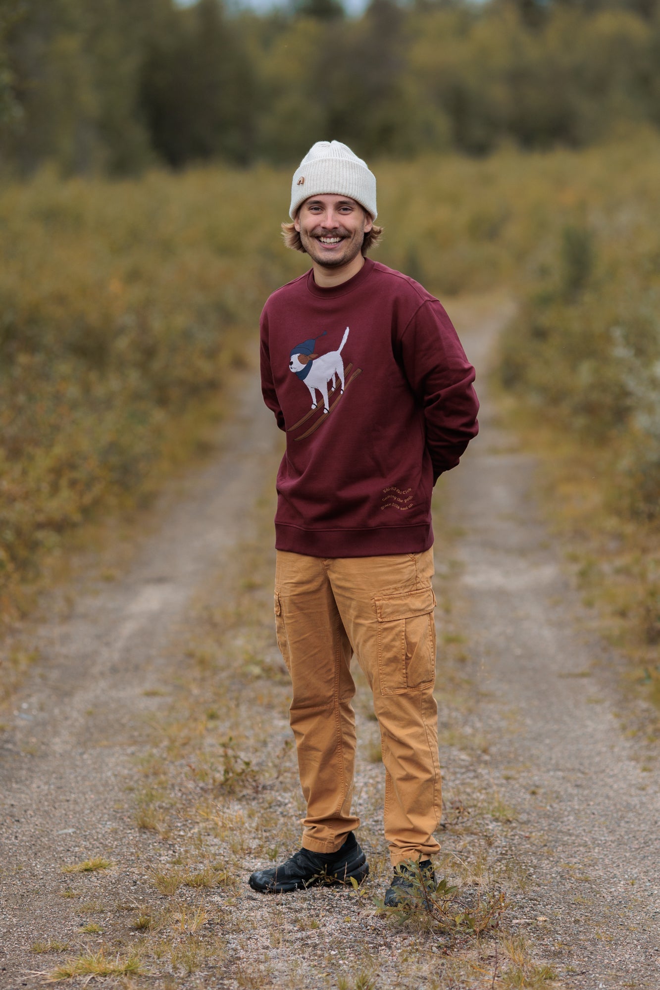 Ski Dog Sweater Men - VAI - KOShirts & Tops