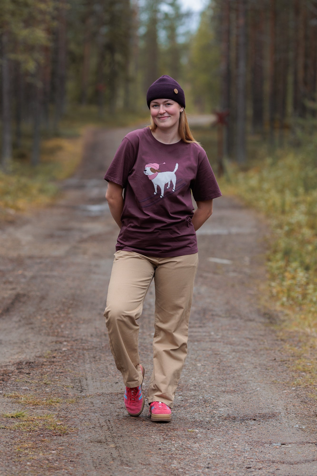 Ski Dog T-shirt Men - VAI - KOShirts & Tops