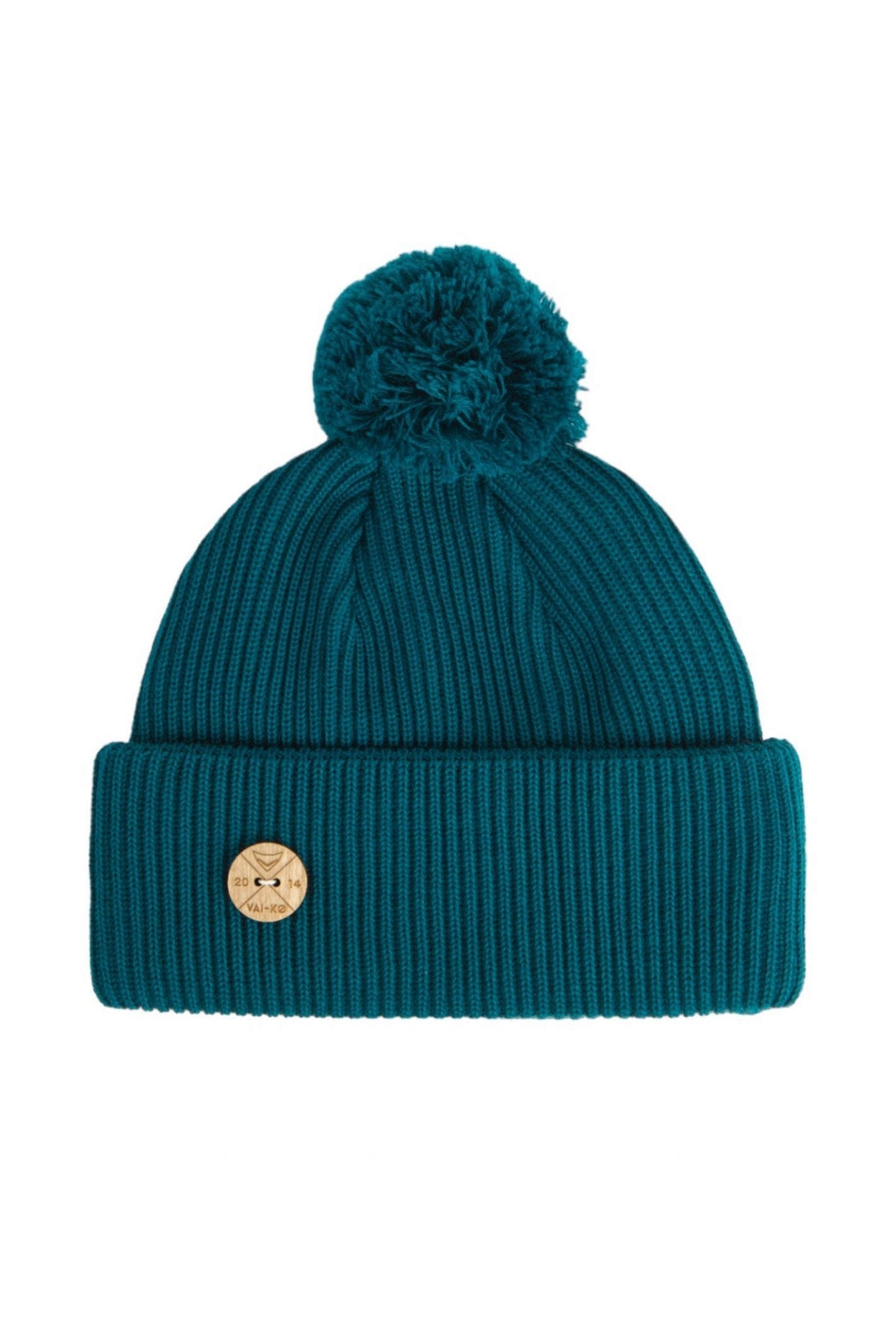 Timberjack Pom Beanie Deep Teal - VAI - KOBeanies