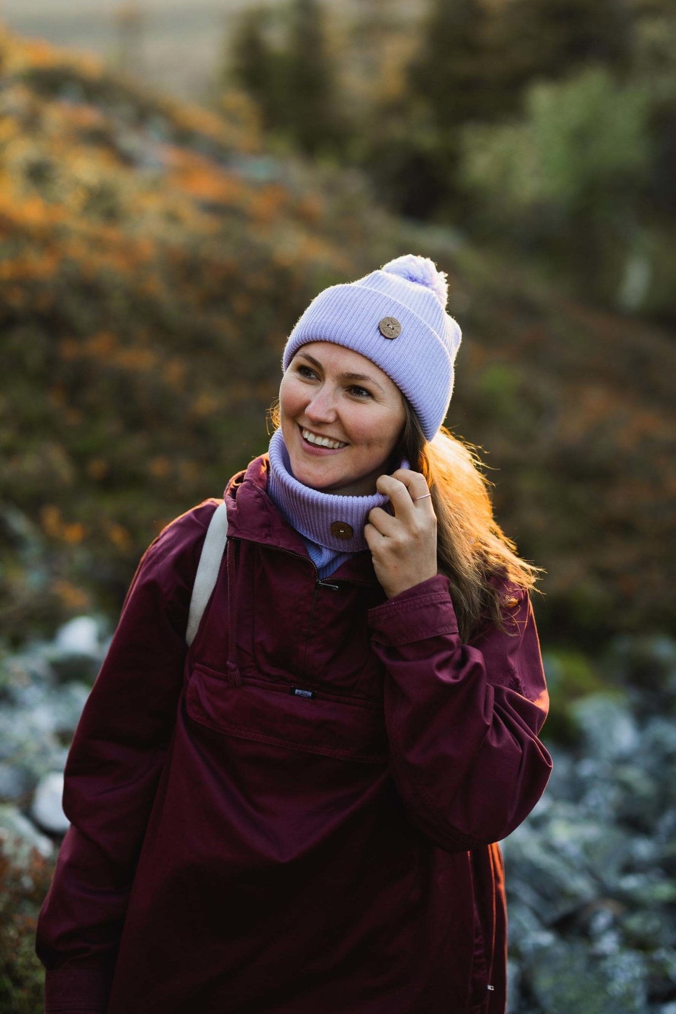 Timberjack Pom Beanie Lavender - VAI - KOBeanies