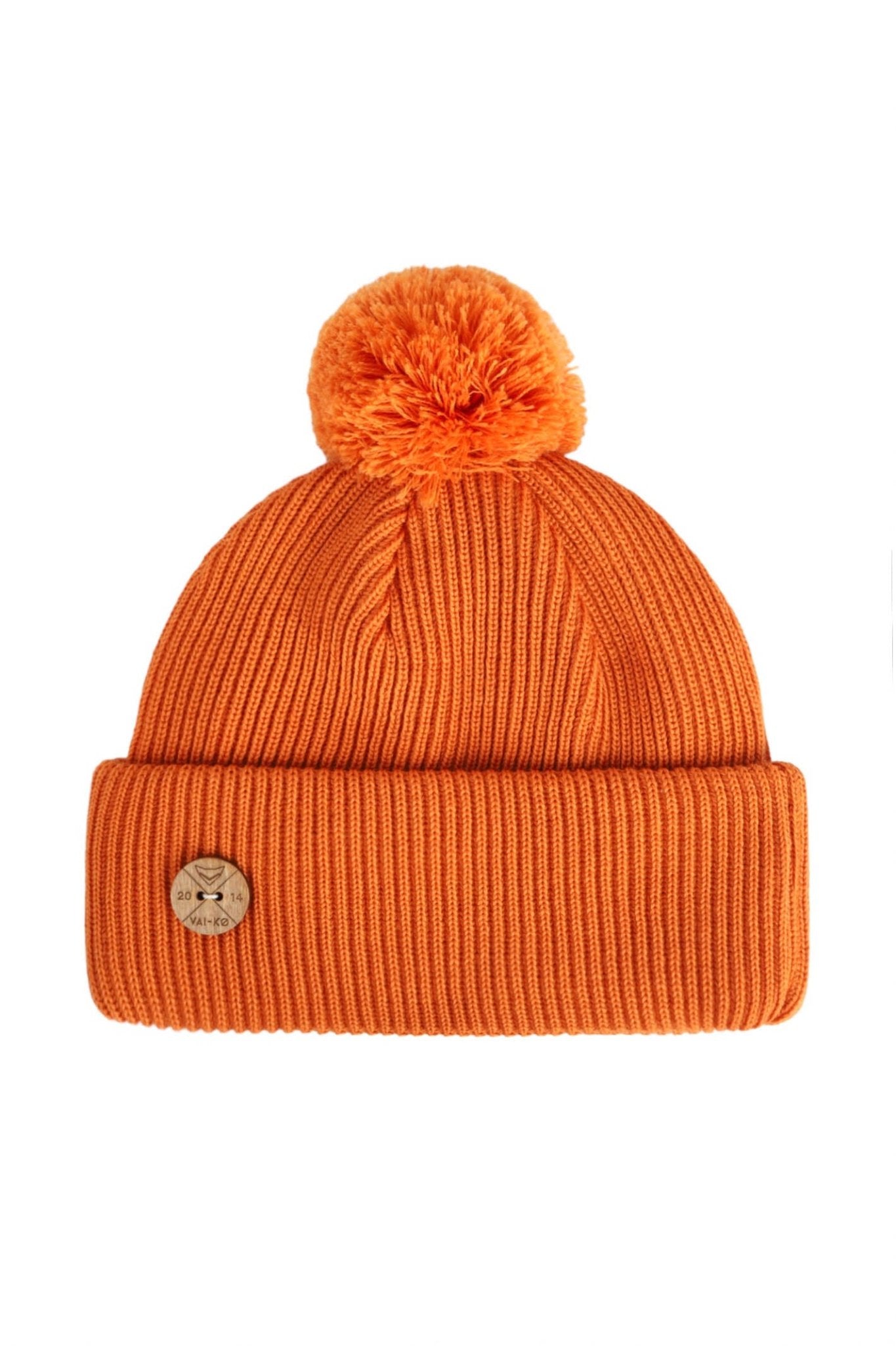 Timberjack Pom Beanie Orange Chili - VAI - KOBeanies