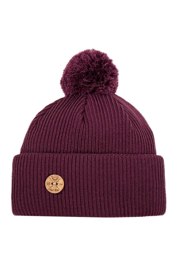 Timberjack Pom Beanie Syrah - VAI - KOBeanies