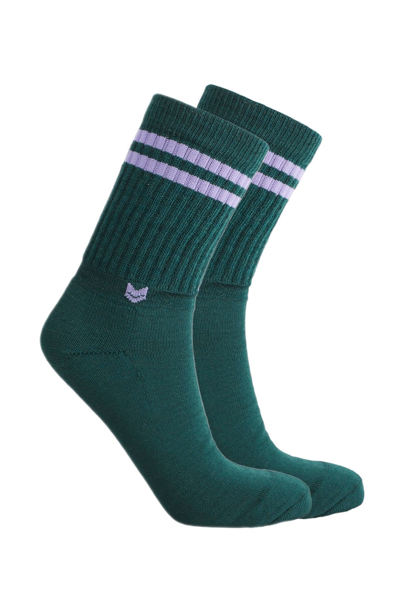 VAI - KO Crew Sock Deep Teal/Lavender - VAI - KOSocks