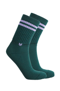 VAI - KO Crew Sock Deep Teal/Lavender - VAI - KOSocks